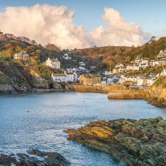 Polperro from the sea